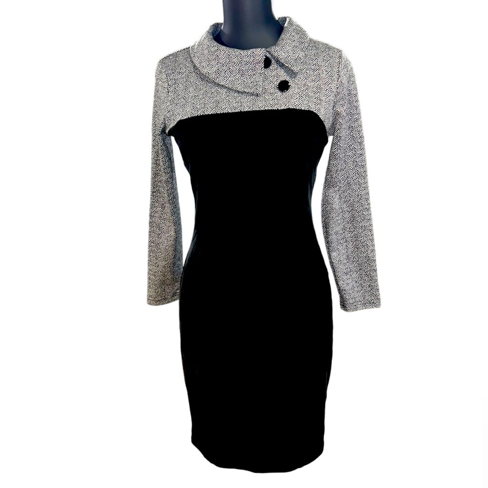 Retro colorblock tunic  Dress M